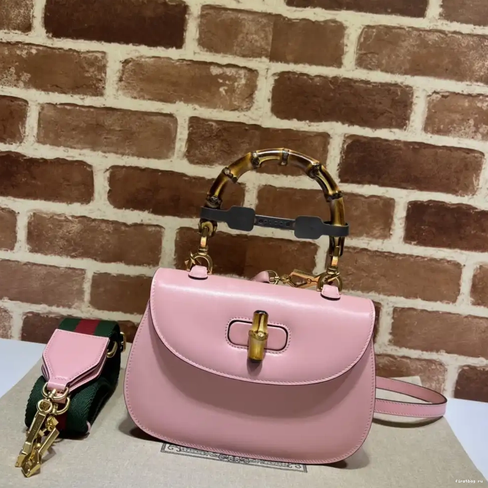 Firstbag ru with top handle Gucci Small bag Bamboo 0520